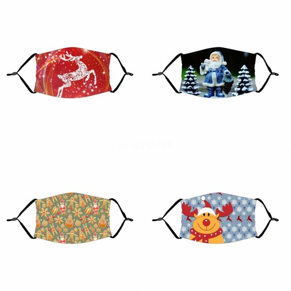 

face mask skull flag digital printing fashion face masks dust-proof washable masks earhook#749, Black