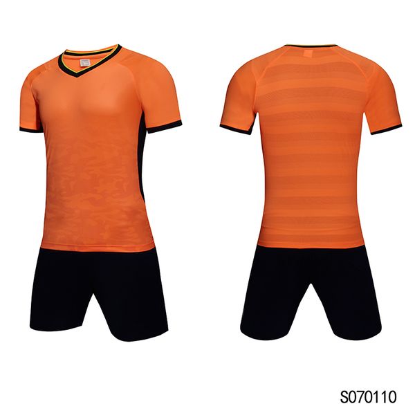 

men soccer jersey short sleeve soccer shirts football uniforms shirt+shorts --s070110-8, Black;yellow