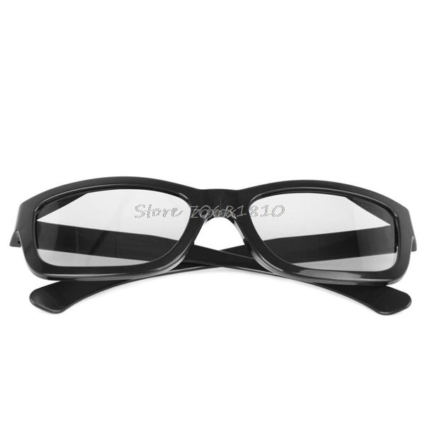 

stereo black circular glasses polarized for passive 3d tv real d imax cinemas whosale&dropship