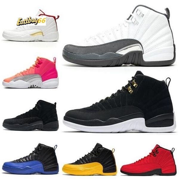 

2020 горячие оптовая спортивная обувь 12 темно-серый игры royal баскетбол обувь 12s обратный такси крылышки мужские кроссовки спортивные кро