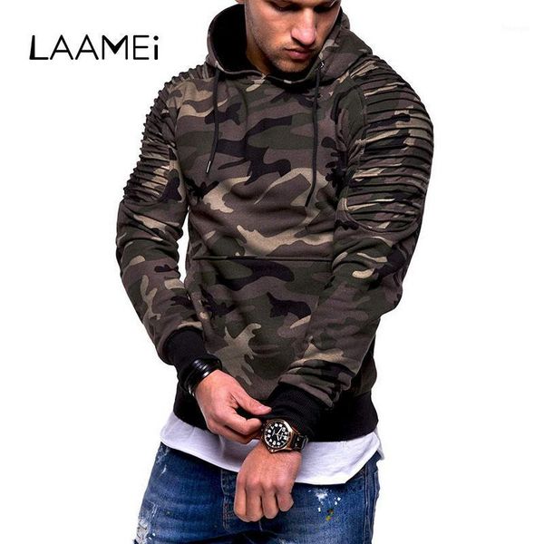 

3xl plus size camouflage hoodies man fashion hoody with pocket for autumn winter pullovers warm hip streetwear 20191, Black