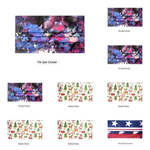 

us design chrismas party cosplay 2wvw masks with filter washable fa stock digital printing halloween protection cotton m