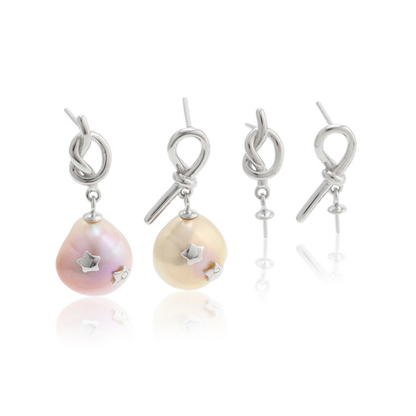 

MeiBaPJ Natural Baroque Freshwater Pearl Fashion Drop Earrings Real 925 Sterling Silver Fine Charm Jewelry for Women