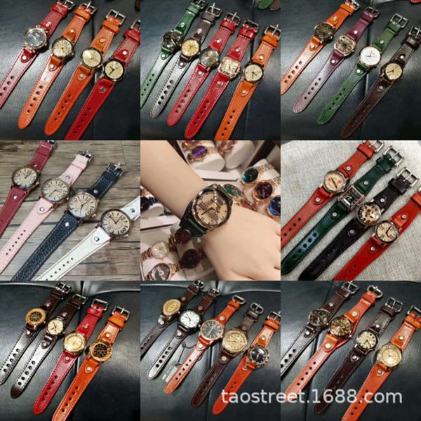 

simple women's fashion watch star sky korean fashion quartz watch high grade leather fashion watch, Slivery;brown