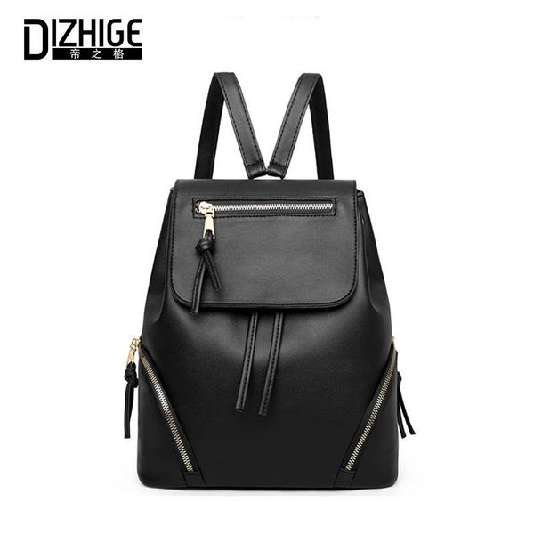 

vintage backpacks for women women's leather backpack female shoulder bag retro ladies travel bags bolsa feminina