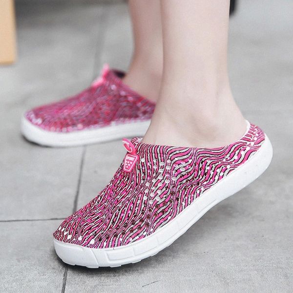 

Women Slippers Summer Clogs Hollow Outdoor Pool Sandals Garden Beach Shoes Water Shower Flip Flops Lightweight Massage Mules #qC2d