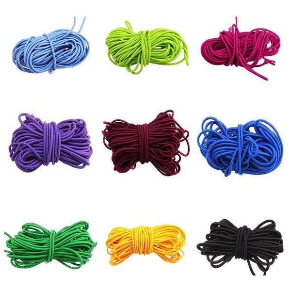 

wholesale 5m strong m elastic cord for bracelets elastic string for beads diy jewelr jllhly, Black
