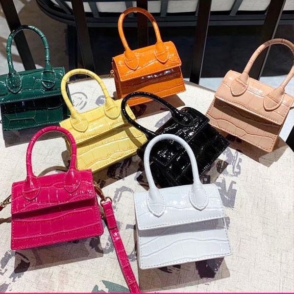 

bxx] 2020 autum winter fashion female pu leather versatile mini shoulder and cossbody alligator flap bags 8d01