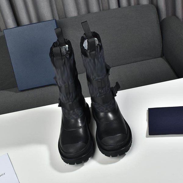 

women martin booties platform insole sock boots femmes new fashion winter black boot with letter leather ankle boot stiefel