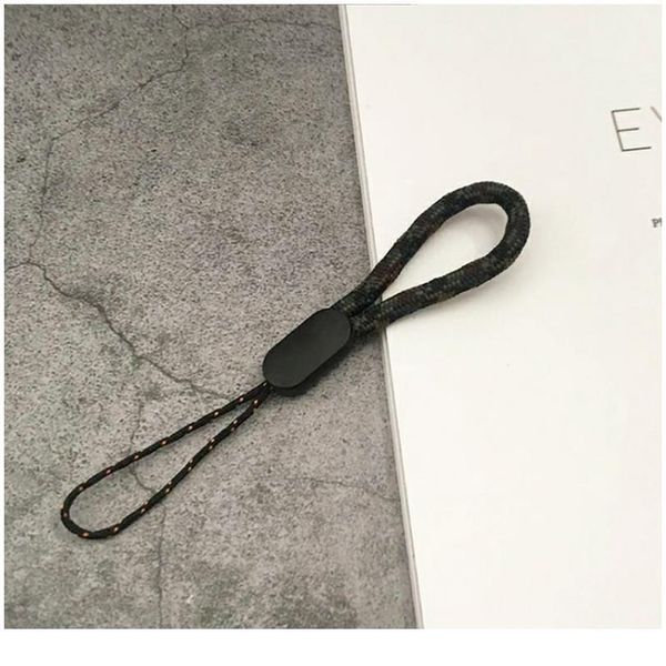 

mobile phone strap short lanyard for keys id card cell phone universal hold lanyards 6 colors handheld rope wear-resista qylfva
