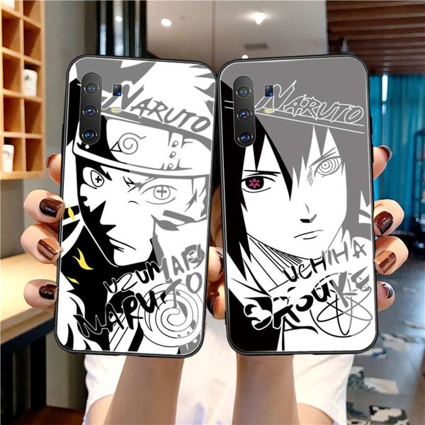 

naruto is suitable for vivox23 x27 x30pro mirror mobile phone case z5x z3x all inclusive soft silica gel z5i / z3i tempered glass hard