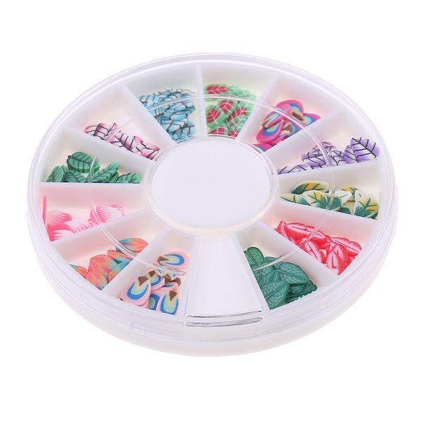 

12colors nail art полукруглый pearl приукрашивания шарики для scrapbook ремесел