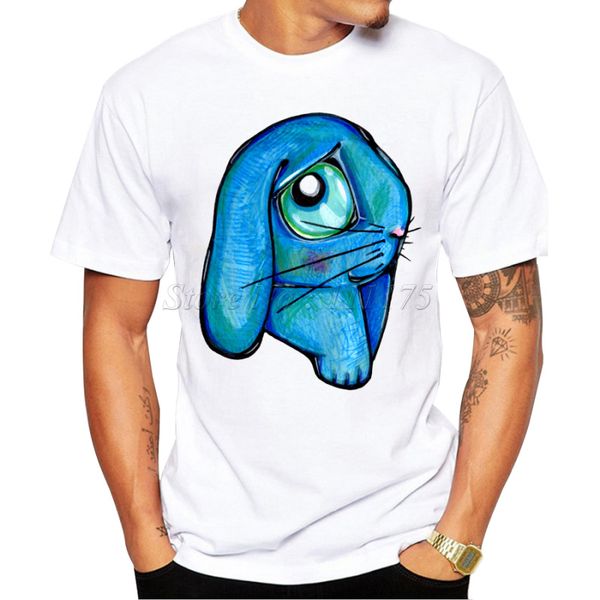 

new arrivals fashion drawing basil the bunny printed men's t shirt cool hipster style casual t-shirt sport hooded sweatshirt hoodie