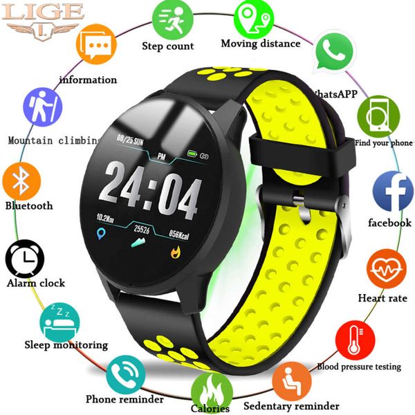 

men's women's sports smart watch, intelligent blood prsure wristband, waterproof ip67, with pedometer and health monitorbgt