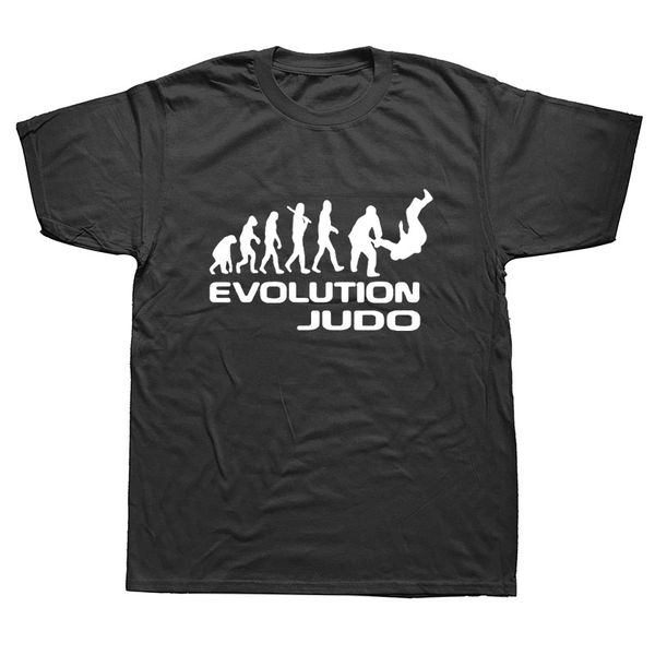 

смешные эволюция дзюдо графический mens дизайнеров летний стиль мода короткие рукава крупногабаритные streetwear толстовку футболки толстовк