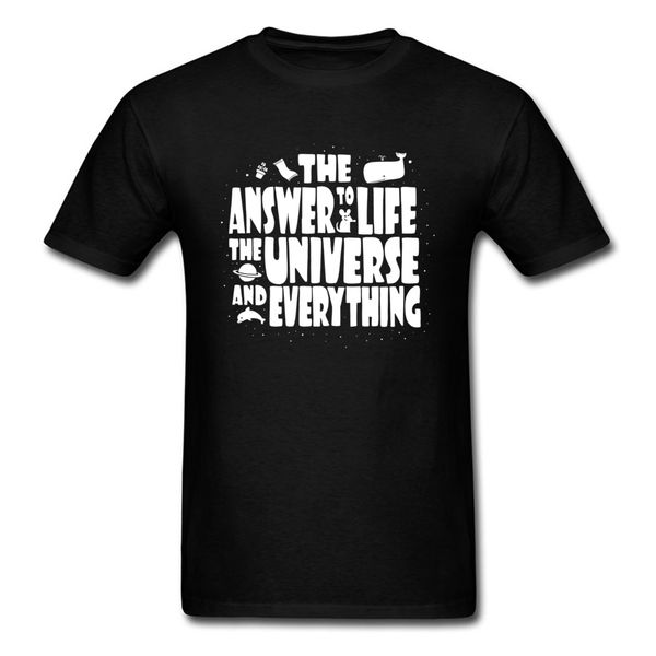 

answer life universe and everything letter t shirt wise saying black white tshirt t shirt gift clothes sport hooded sweatshirt hoodie