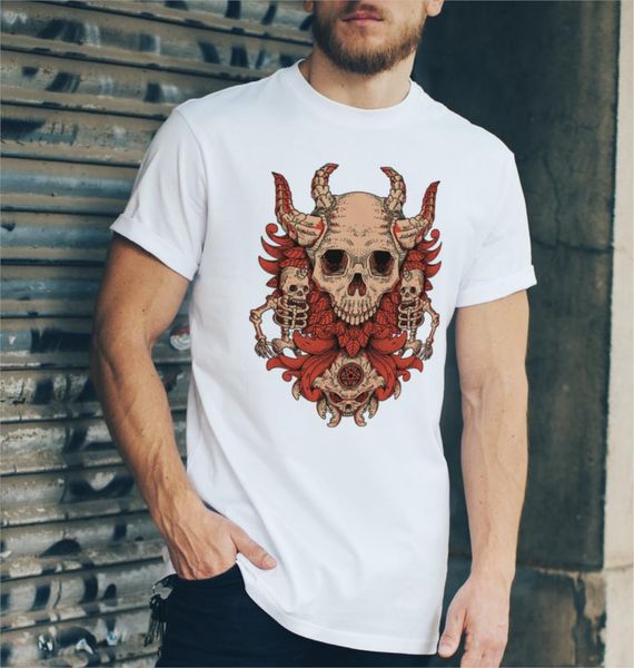 

skull t-shirt horror movie graphic tee gift for him organic cotton men t shirt sport hooded sweatshirt hoodie