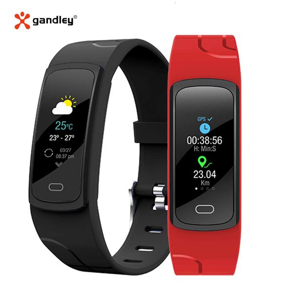 

watch men women, smart waterproof sports wristband, with gps, heart rate control, ip68 bluetooth, suitable for iphone and