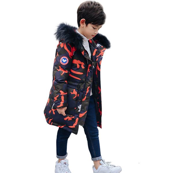 

new design boys clothes cardigan kids camouflage hoodie down jacket