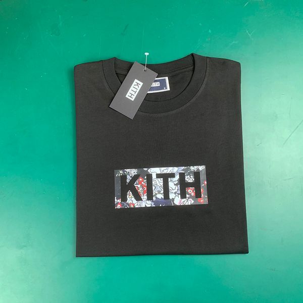 T-shirt Kith ricami Kith Oversize Uomini Donne York maglietta di alta qualità Casual Summer Tops Tees Street Fashion Uniisex Clothing 855 855