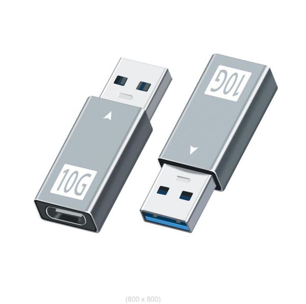 USB-C-Übertragung OTG-Adapter Typ-C-Mann auf USB3.1 FEMAL 10 GB Connector-Konverter für PC-Laptop-Mobiltelefonzubehör