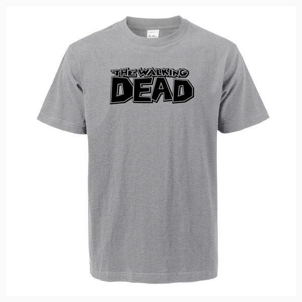 

the walking dead printes summer fashion casual short sleeve o neck tees fitness streetwear sport hooded sweatshirt hoodie men t shirt