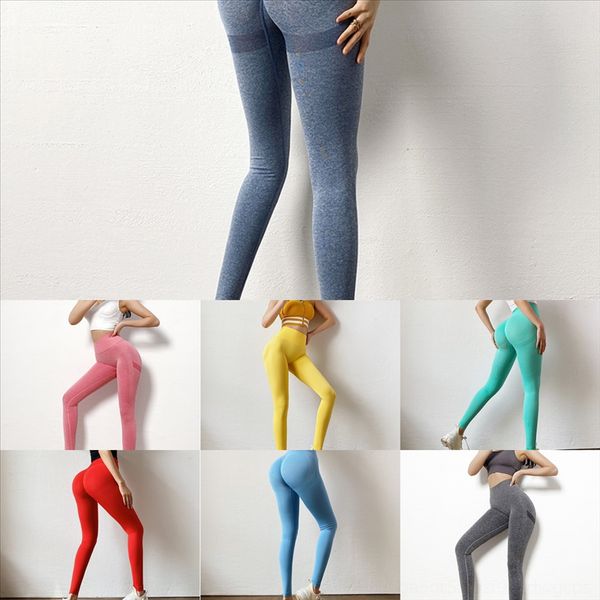 

hny women's quick-drying tight pant short yoga waist high leggings abdomen control training running yoga pants women fitness sportswear