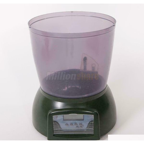 

4.25l matic pond fish feeder digital tank pon qylntp bde_luck