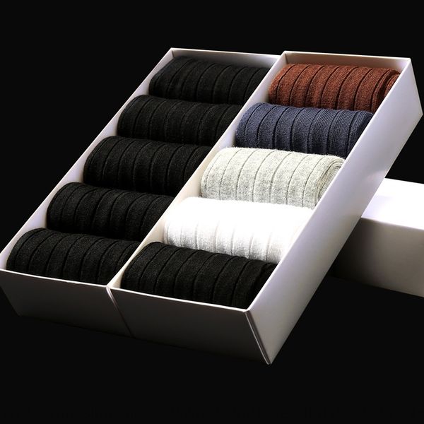 

silver ion seven day deodorant and spring and autumn men's black socks high grade business sweat absorbing men's socks evpjp