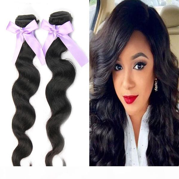 

brazilian virgin hair body wave human hair extensions 7a 100% unprocessed peruvian malaysian indian brazilian body wave human hair, Black