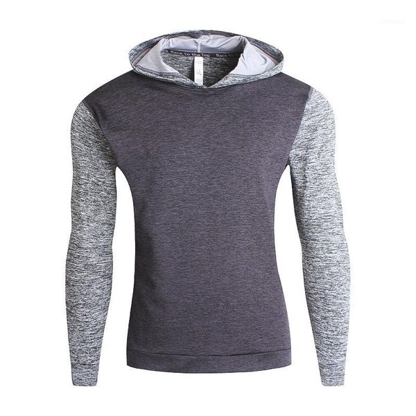 

street dress streetwears autumn men hoodies hats fashion casual men's clothes patchwork british style hoodeds hombre1, Black