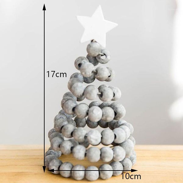 

christmas decorations creative nordic wooden christmas tree table decorations1