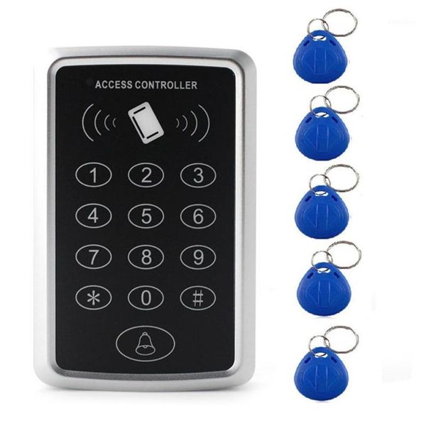 

access controller rfid access control keypad waterproof rainproof cover digital panel card reader door lock system 5 id keychain1