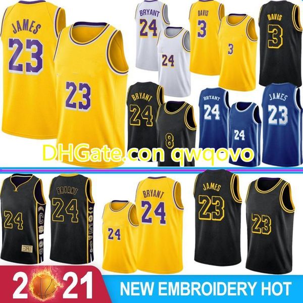 

ncaa lebron 23james men college basketball jerseys anthony kyle 3davis men jersreys s-xxl in stock, Black;red