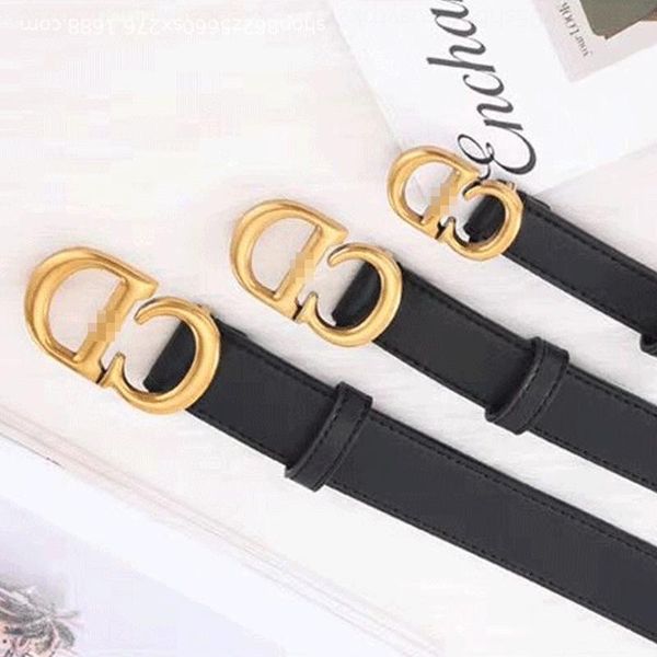 

2020h belt genuine leather belts men belt women cd belt big smooth buckle classical mens belts women belts, Black;brown