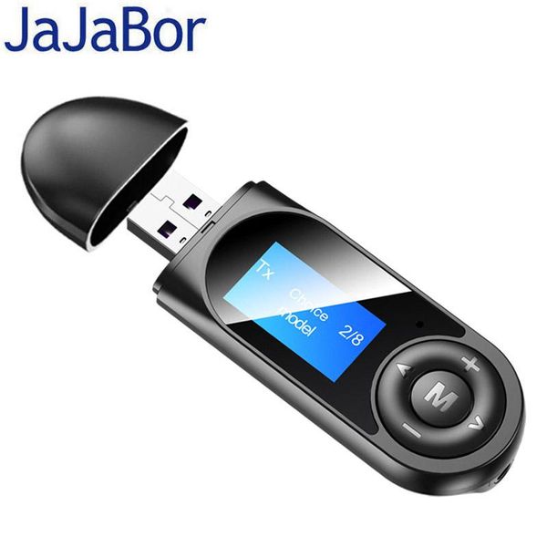 

bluetooth car kit jajabor usb receiver adapter 5.0 audio transmitter aux 3.5mm music stereo wireless adapters for tv pc