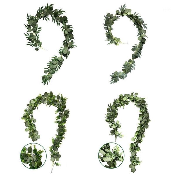 

decorative flowers & wreaths wedding ceiling winding road layout rattan window artificial silk willow vine faux foliage wreath for home deco