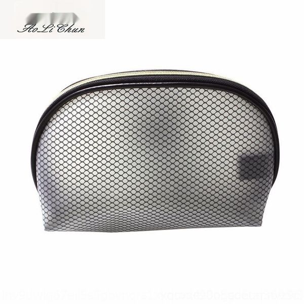 

9cly7 shell cosmetic cosmetic travel storage semicircle storage wash mesh bag waterproof eva wash bag enyps