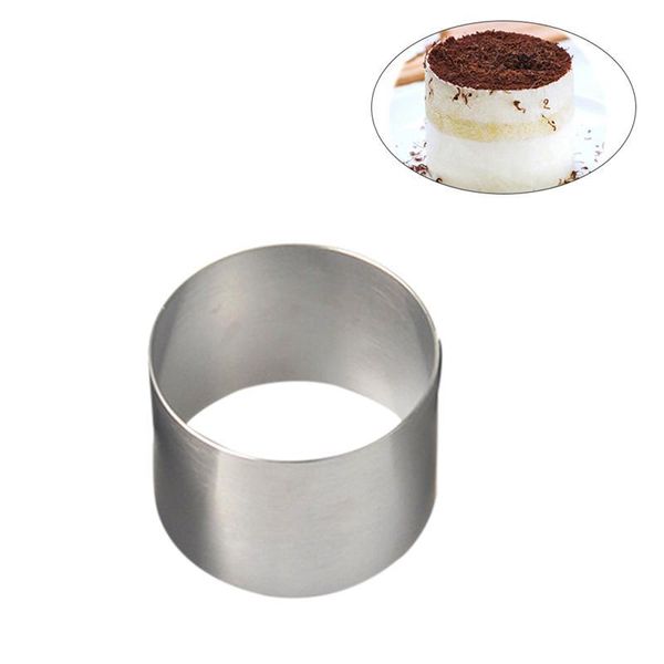 

ring stainless grade steel round 2 pastry mold mini inch cake food mousse qylczu mywjqq
