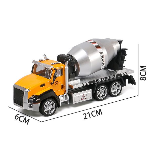 

engineering truck cement mixer model concrete construction car kids toy gift