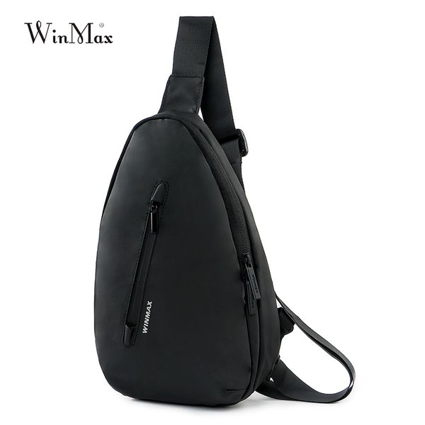 

running chest bag waterproof outdoor sport bags travel shoulder pack sling backpack pouch camping hiking bicycle bag