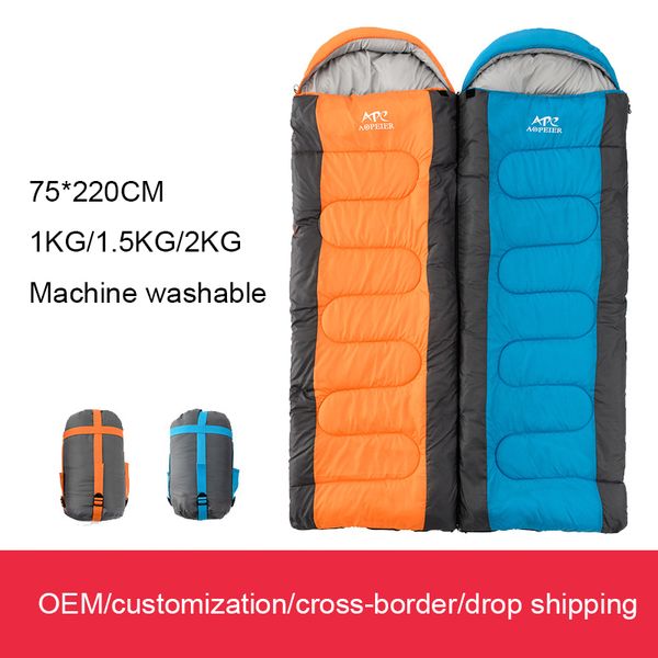 

outdoor camping sleeping bag durability and water resistance sleeping bag for camping hiking travelling 35