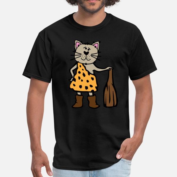 

cat stone age caveman designers graphic t shirt crewneck black slim fit tracksuit hoodie sweatshirt