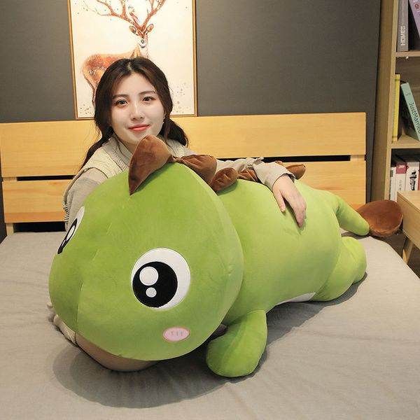 

giant big eyes dinosaur plush toy soft stuffed cartoon animal dinosaur doll girlfriend sleeping pillow baby kids friend gift