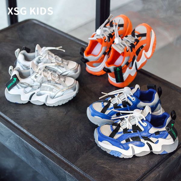 

boys' sports 2021 spring new korean fashion children's father sho, Black;red