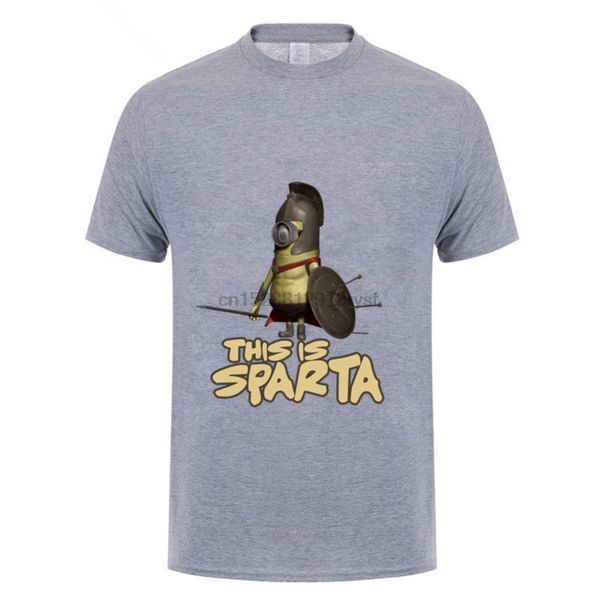 

men t shirt summer fashion men t-shirts this is sparta minion t shirt despicable me 100% cotton o-neck tee sport hooded sweatshirt hoodie