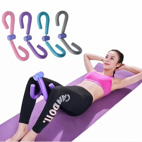 

leg thigh slimming muscle toner exerciser fitness workout exercise equipment 6g4p#