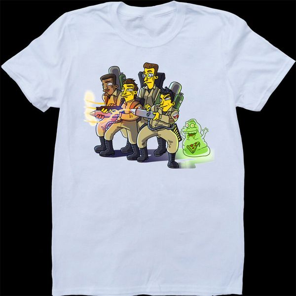 

ghost busters cartoon mens white custom made t-shirt summer style casual wear tee shirt sport hooded sweatshirt hoodie