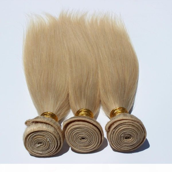 

blonde pure 613 human sale hair wefts bundles straight bundles with virgin hair 3 bundles extension, Black;brown