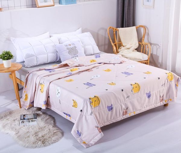 

easily care & wash quilt for bed tencel fabric summer quilt comforter for kids/bedspread1